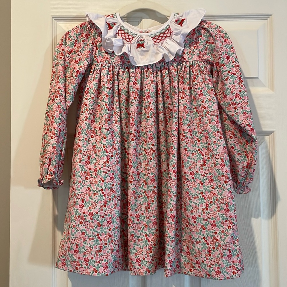Cecil and Lou floral corduroy dress | size 8